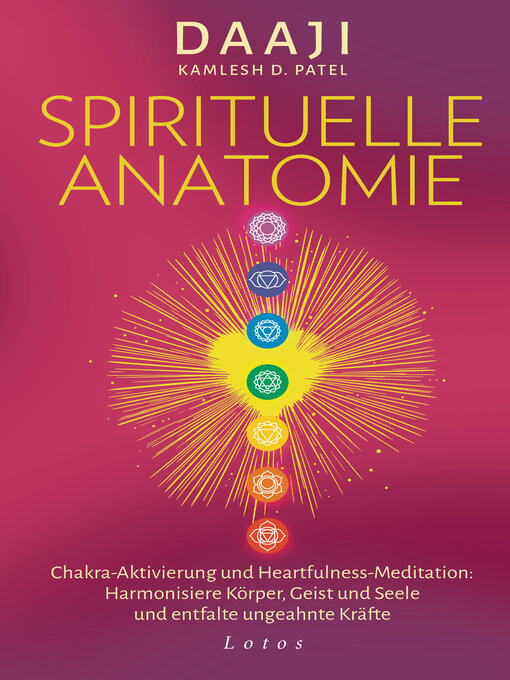 Titeldetails für Spirituelle Anatomie nach Daaji Kamlesh D.  Patel - Verfügbar